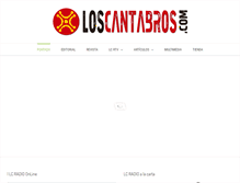 Tablet Screenshot of loscantabros.com